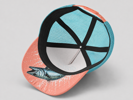 Spaniard Slayers Coral Trucker Hat