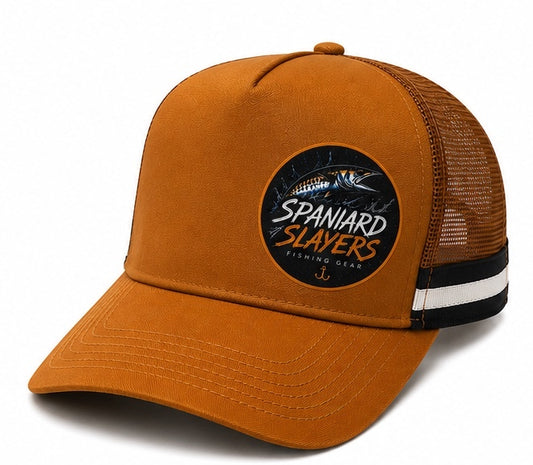Spaniard Slayers Rust Trucker Hat