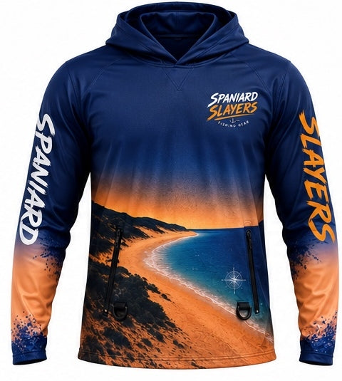 K'gari Hunter Hooded Fishing Shirt