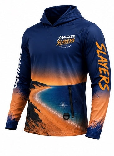 K'gari Hunter Hooded Fishing Shirt