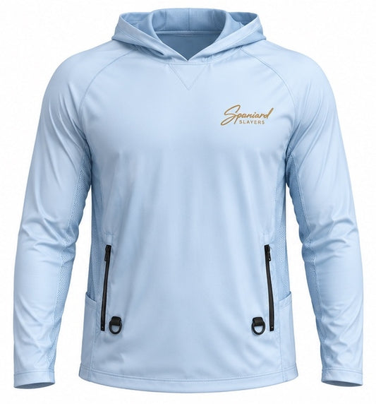 Signature Skeleton Hooded Fishing Shirt