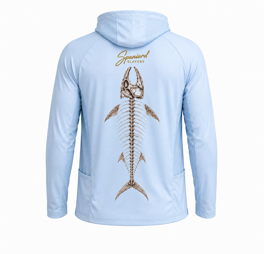 Signature Skeleton Hooded Fishing Shirt