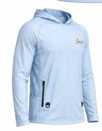 Signature Skeleton Hooded Fishing Shirt